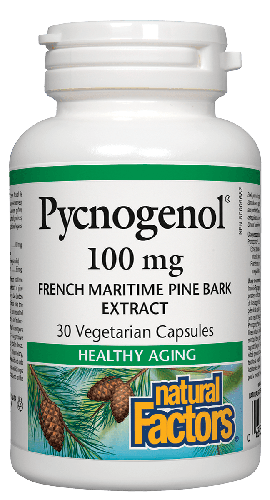 Natural Factors Pycnogenol 100mg 30 VCapsules