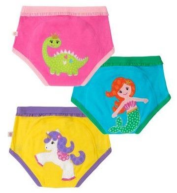 Zoocchini Organic Training Pants - Girl Fairy Tails 3T-4T