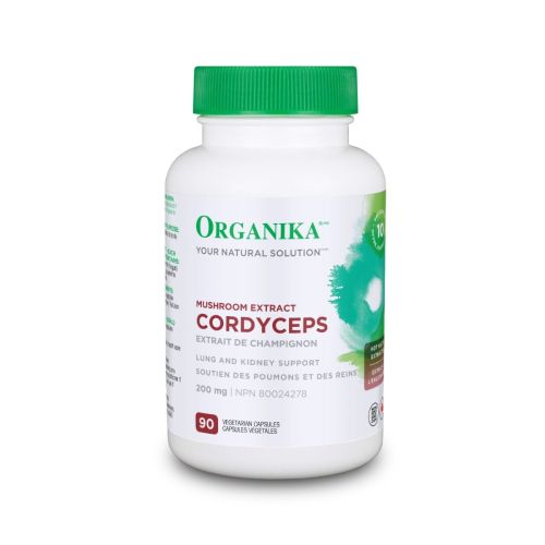 Organika Mushroom Extract - Cordyceps 90 capsules @
