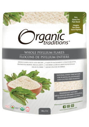 Organic Traditions Whole Psyllium Flakes 340g