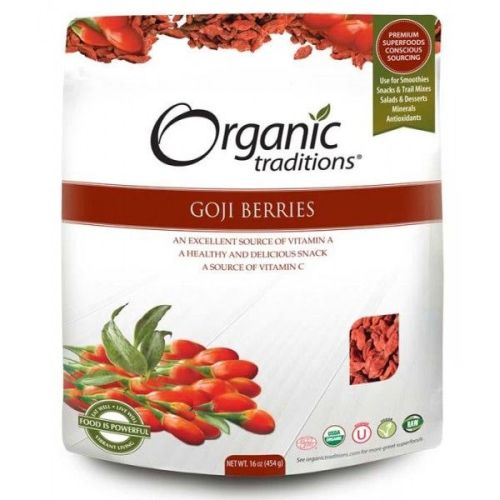 Organic Traditions Goji Berries 454g @