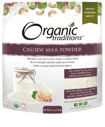 Organic Traditions Cashew Milk Powder 150g