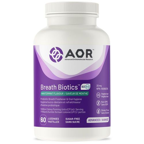 AOR Breath Biotic  60Lozenges***Disc