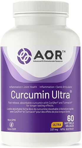 AOR Curcumin Ultra 60 Softgels