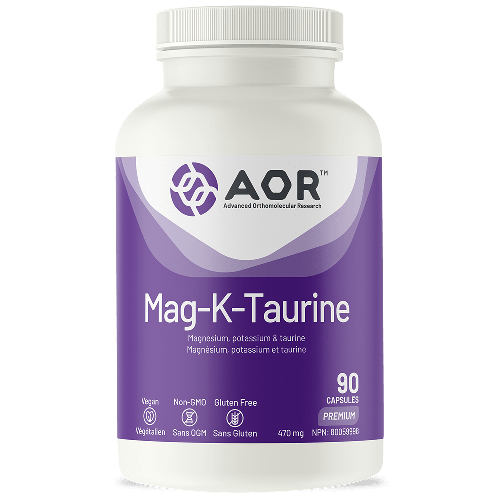 AOR Mag-K-Taurine 90 VegiCaps