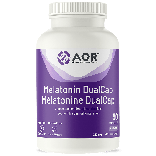 AOR Melatonin DualCap 30 Capsules