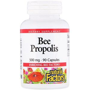 Natural Factors Bee Propolis 500mg 90Capsules
