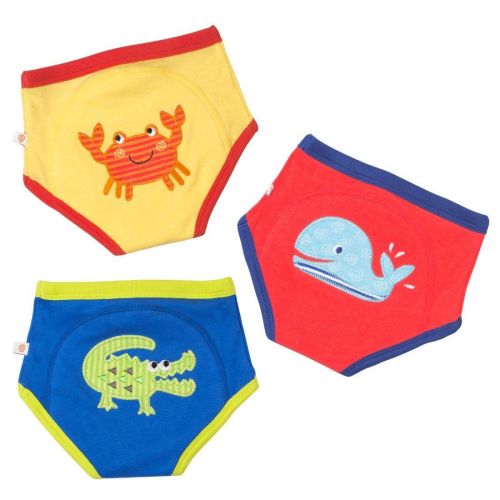 Zoocchini Organic Training Pants - Boys Ocean Friends 3T-4T