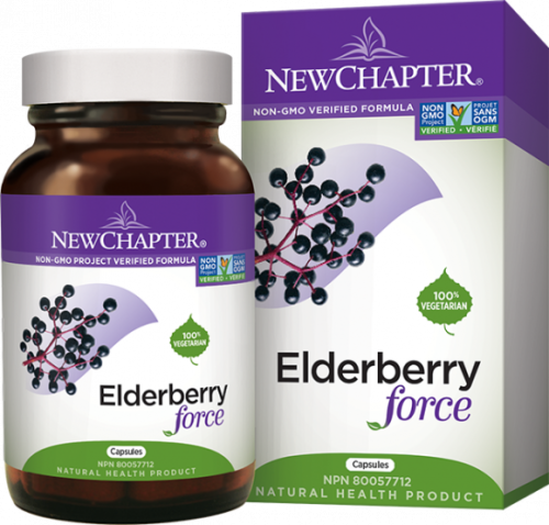 New Chapter Elderberry Force 30 Capsules