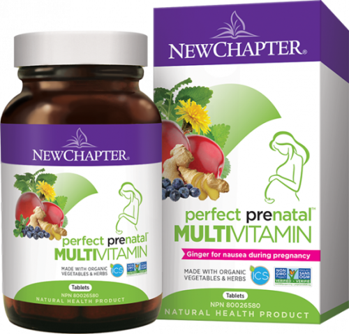 New Chapter Perfect Prenatal MultiVitamin 192 Tablets @