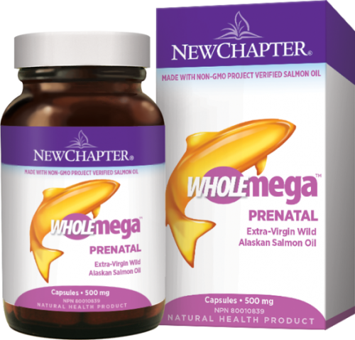 New Chapter Wholemega Prenatal 90 capsules @