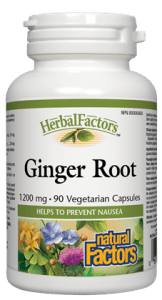 Natural Factors Ginger Root Extract  90 Vcap