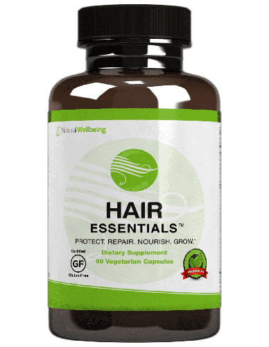 Natural Wellbeing Hair Essential 90V Capsules @
