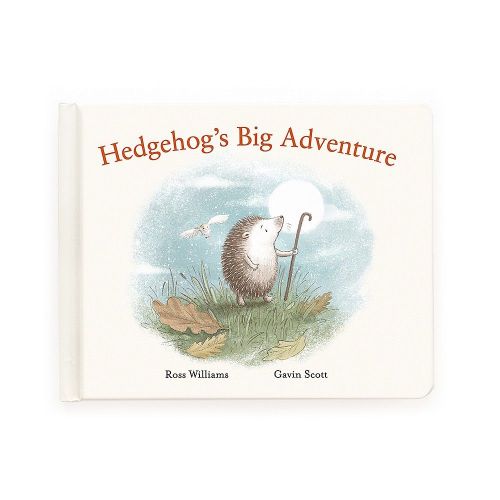 Jellycat Hedgehog's Big Adventure Book