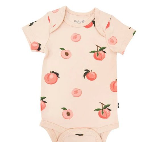 Kyte Baby Bodysuit in Peach - 3-6 Months