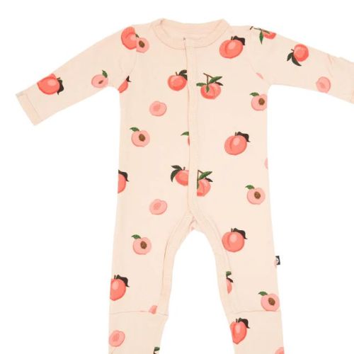 Kyte Baby Romper in Peach - 3-6 Months