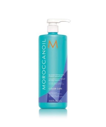 Moroccanoil Blonde Perfecting purple shampoo Color Care 1L