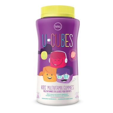 SISU U-Cubes Kids' Multi Gummies 120 Jujubes @