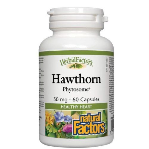 Natural Factors Hawthorn Phytosome 50mg 60 Capsules