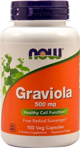 Now Graviola 500mg 100Capsules