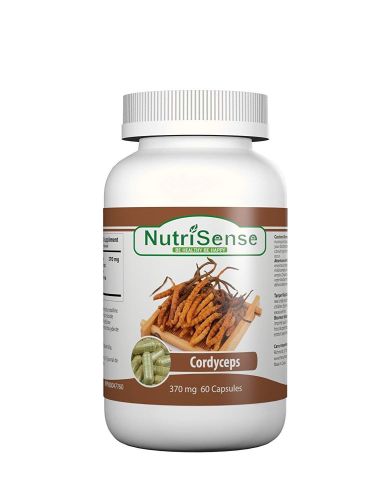 Nutrisense Cordyceps  370mg 60Capsules