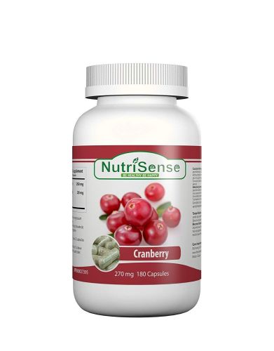 Nutrisense Cranberry 270mg 180Capsules