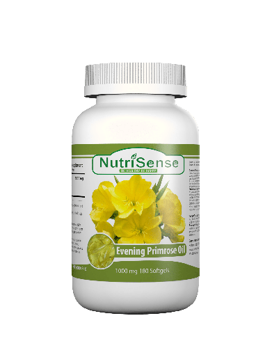 Nutrisense Evening Primrose Oil 1000mg 180 Softgels