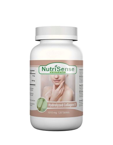 Nutrisense Hydrolyzed Collagen II 1010mg 120Tablets
