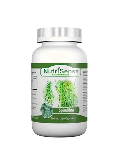 Nutrisense Spirulina   500mg 360Capsules
