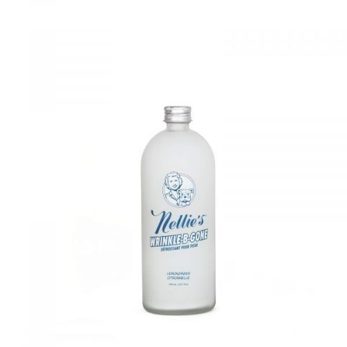 Nellie's Wrinkle-B-Gone with Antistatic Lemongrass 700ml - Glass