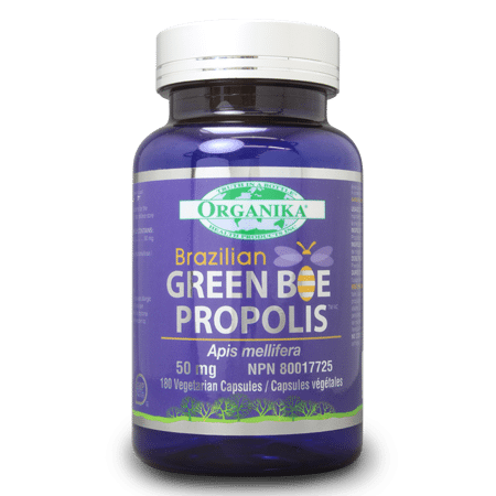 Organika Brazilian Green Bee Propolis 50mg 180 Vcaps