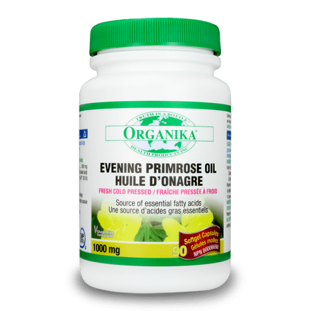 Organika Evening Primrose Oil 1000mg 90 Softgel ***Discontinued***