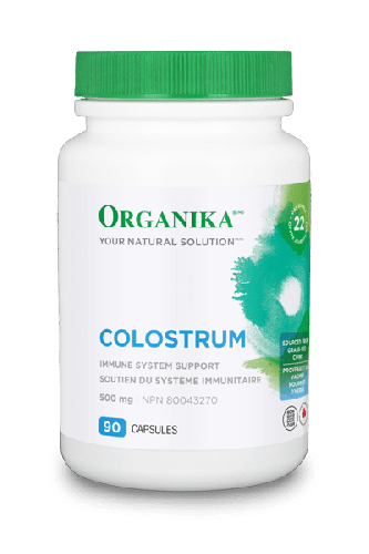 Organika Colostrum 500mg 90 Capsules