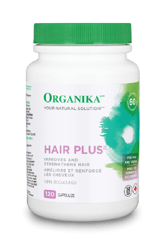 Organika Hair Plus For Men & Women 120 Capsules
