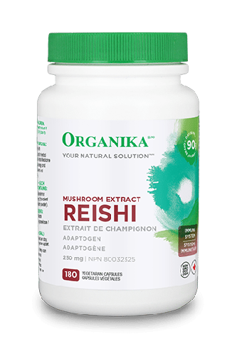 Organika Reishi Mushroom  250mg 180 Capsules @