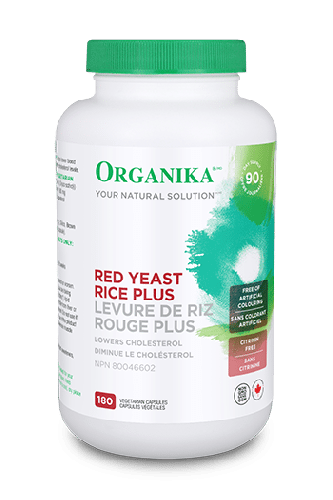 Organika Red Yeast Rice Plus 180 Vcaps @
