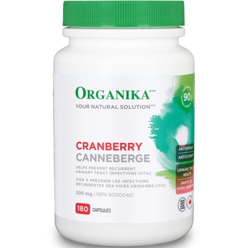 Organika Cranberry Extract 300mg 180 Capsules