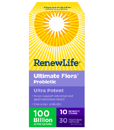 Renew Life Ultimate Flora 100 Billion 30 Vcaps