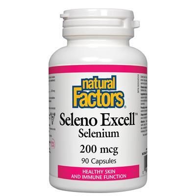 Natural Factors Seleno Excell 200MCG  90 Capsules