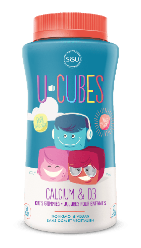 SISU U-Cubes Calcium Pectin Gummies 120 Gummies @
