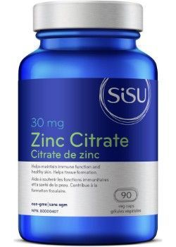 SISU Zinc Citrate 90 caps @