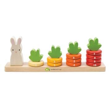Tender Leaf Toys Counting Carrots 16pcs