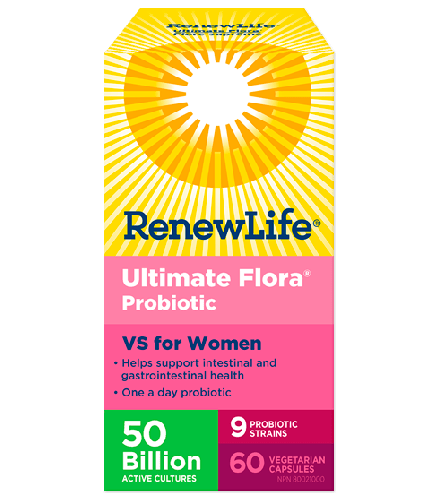 Renew Life Ultimate Flora Vaginal Support Probiotic 50 Billion 60 VCapsules