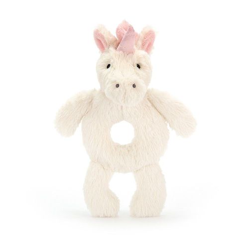 Jellycat Bashful Unicorn Ring Rattle