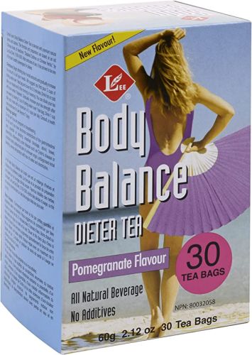 Uncle Lee's Body Balance Dieter Tea Pomegranate Flavour 60g 30Tbags @
