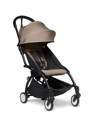 BABYZEN YOYO2 Stroller Bundle (frame + color pack) - Black with Taupe