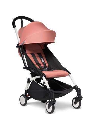 BABYZEN YOYO2 Stroller Bundle (frame + color pack) - White with Ginger